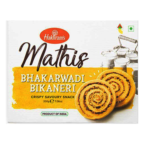 Haldiram's Bhakarwadi Bikaneri (200g)