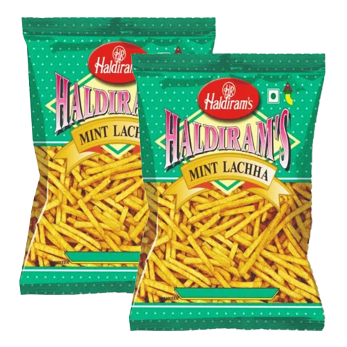 Haldiram's Mint Laccha (Bundle of 2 x 200g)