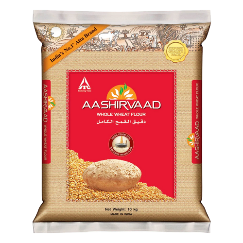 Aashirvaad Whole Wheat Atta (10kg)