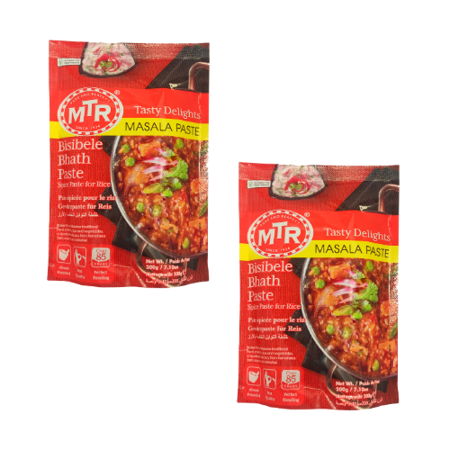 MTR Bisibele Bhath Paste (Bundle of 2 x 200g)