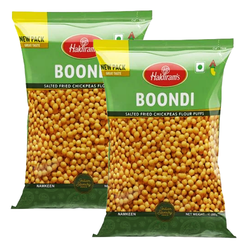 Haldiram's Boondi Plain (Bundle of 2 x 200g)