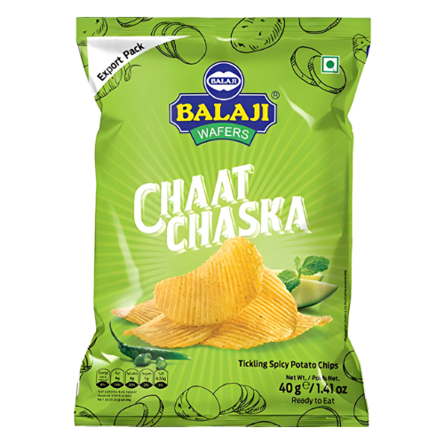 Balaji Potato Wafers Chaat Chaska (40g)