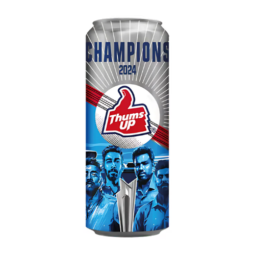 Cans Thums Up (Bundle of 5 x 300ml)