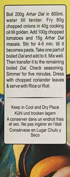 MDH Arhar Dal Masala (100g)