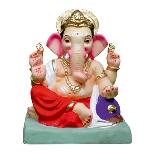 Ganesha Idol Eco-Friendly Clay 10inch -EF101 (1pc)