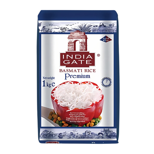Free India Gate Premium Basmati Rice (1kg)