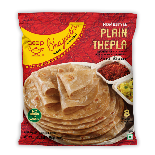 Deep Home Style Thepla (256g) - Frozen Item !!