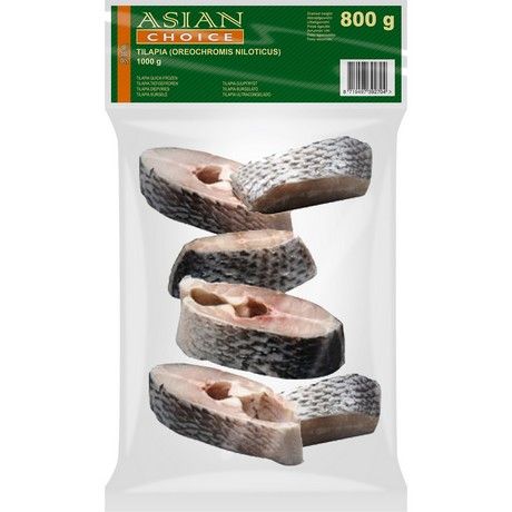 Asian Choice Tilapia Steak (800g) - Frozen Item !!