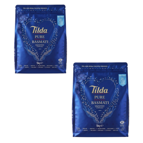 Tilda Pure Original Basmati Rice (Bundle of 2 x 5kg)