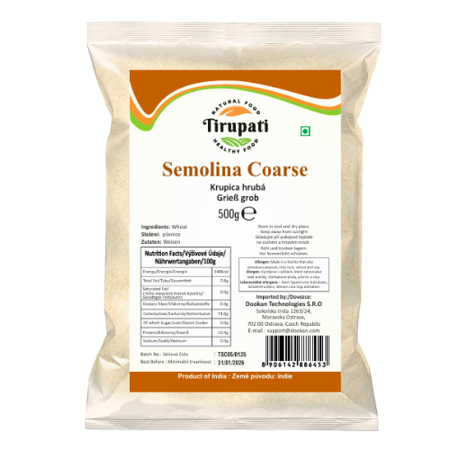 Tirupati Semolina coarse (500g)