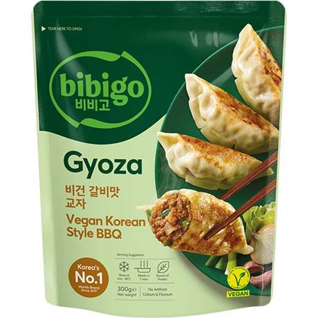 BIBIGO Vegan Korean BBQ Gyoza (300g) - Frozen Item !!!