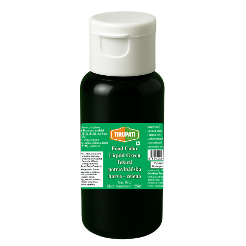 Tirupati Green Food Colour Liquid (25ml)