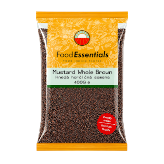 Food Essentials Brown Mustard Seeds (400g)