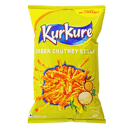 Kurkure Green Chutney Rajasthani Style (90g) - Sale Item [BBD: 30 October 2025]