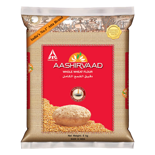 Aashirvaad Whole Wheat Atta (5kg)