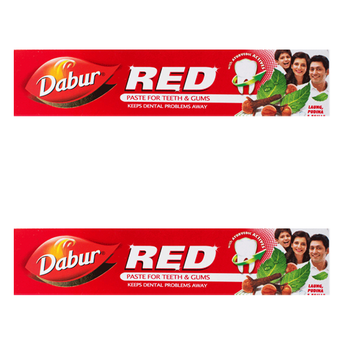 Dabur Herbal Toothpaste - Red (Bundle of 2 x 100ml)