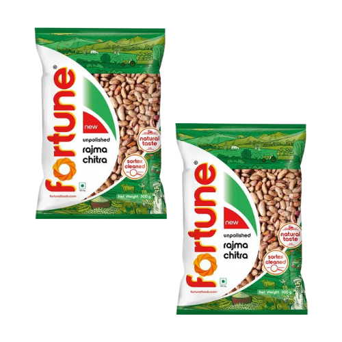 Fortune Rajma Chitra (Bundle of 2 x 500g) - 1Kg