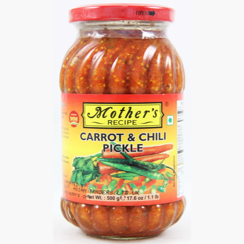Mother's Recipe Carrot & Chilli pickle (500g)
