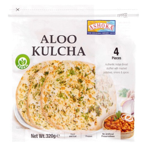Ashoka Aloo Kulcha (320g) - Frozen Item !!