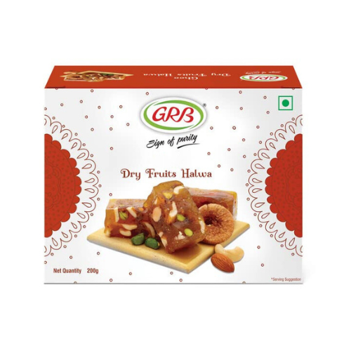 Free GRB Dry Fruits Halwa (200g)
