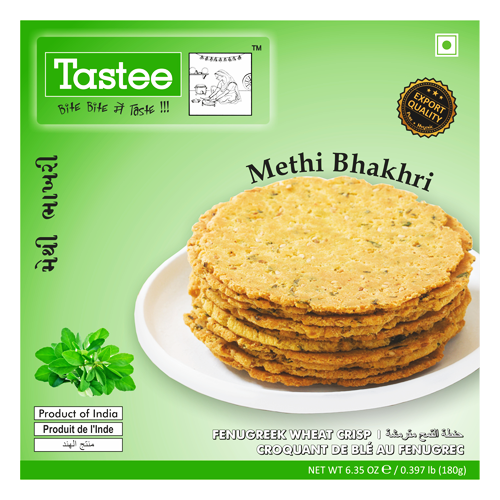 Tastee Bhakhari Methi (180g)