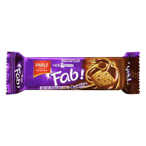 Parle Hide and Seek Fab Chocolate (112g)