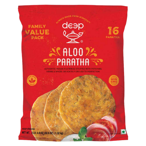 Deep Aloo Paratha Family Pack (1.5kg) - Frozen Item !!
