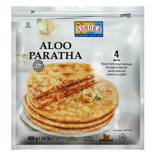 Ashoka Aloo Paratha (400g) - Frozen Item !!