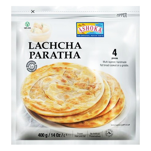Ashoka Lacha Paratha (400g) - Frozen Item !!