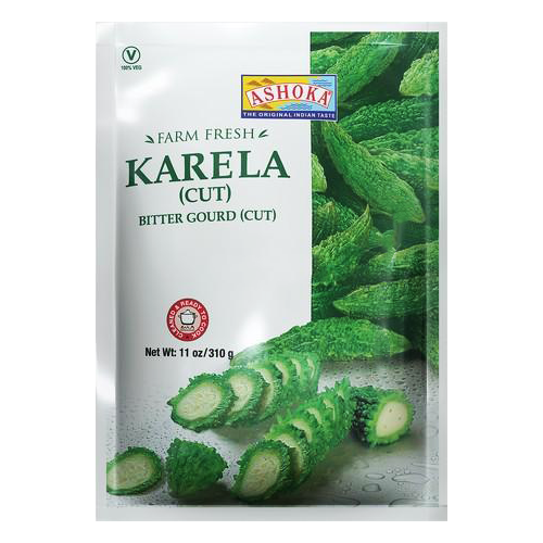 Ashoka Sliced Karela (310g) - Frozen Item !!