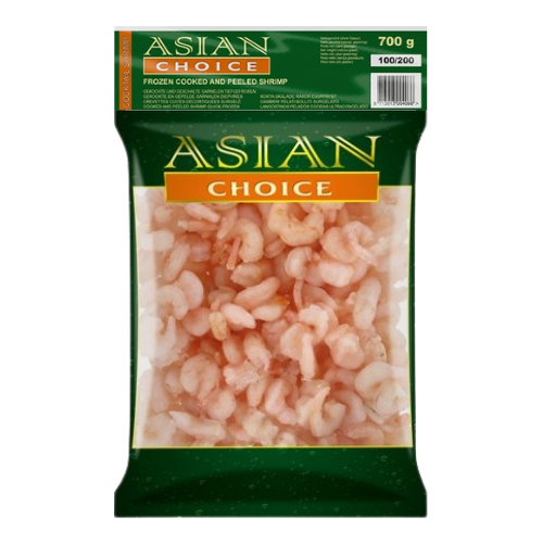 Asian Choice Cooked and Peeled Shrimp (700g) -  Frozen Item !!
