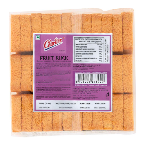 Charliee Fruit Rusk (200g)