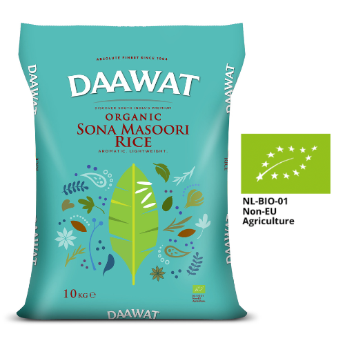 Daawat Organic Sona Masoori Rice (10kg)