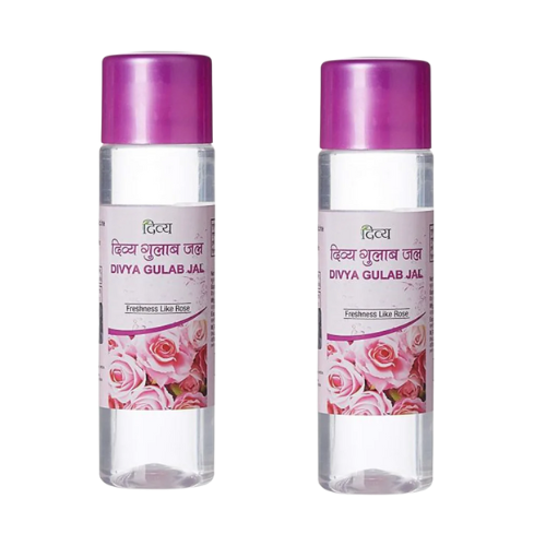 Divya Gulab Jal (Bundle of 2 x 120ml) - Sale Item [BBD: 30 April 2026]