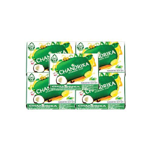 Chandrika Soap (Bundle of 5 x 75g)