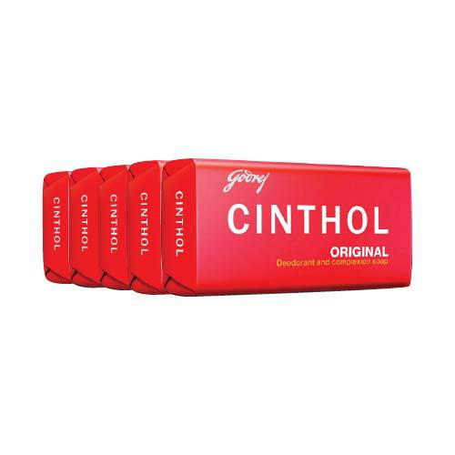 Cinthol Original Soap (Bundle of 5 x 100g)