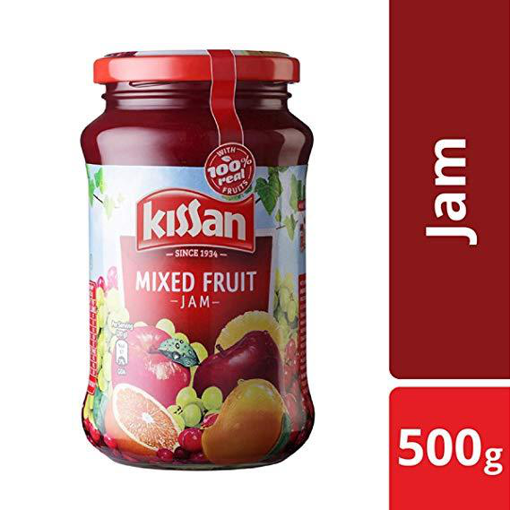 Kissan Jam Mixed Fruits (500g) - Sale Item [BBD: 04 July 2026]