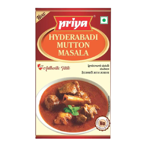 Priya Hyderabadi Mutton Masala (50g) - Sale Item [BBD: 3 May 2026]