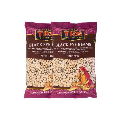 TRS Black Eye Beans (Bundle of 2 x 500g) - 1kg