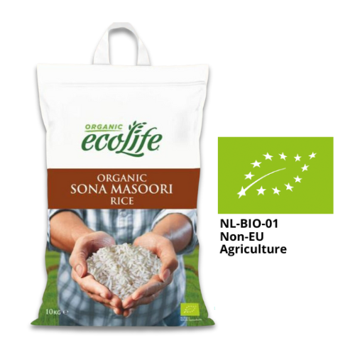 Eco Life Organic Sona Masoori Rice (10kg)