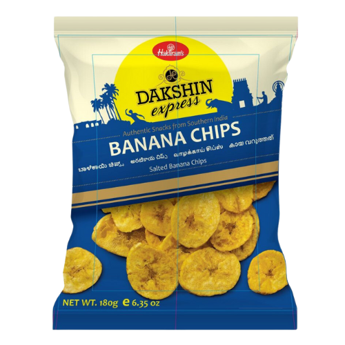 Haldiram's Dakshin Express Banana Chips (180g) - Sale Item [BBD: 23 April 2026]
