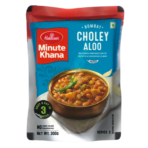 Haldiram's Ready to Eat (Vegan) Aloo Choley (300g) - Sale Item [BBD: 3 August 2026]