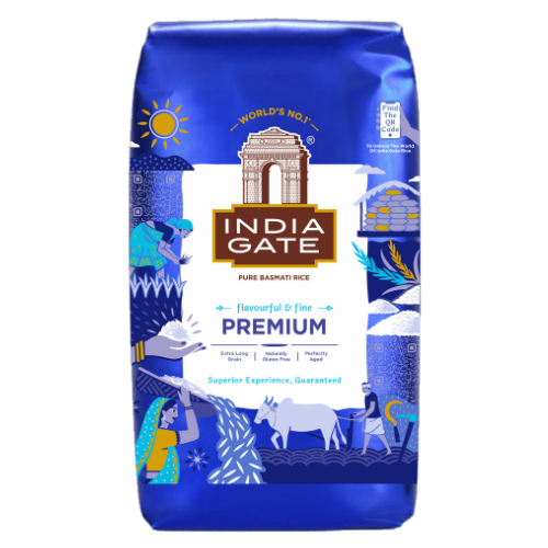 India Gate Premium Basmati Rice (2kg)