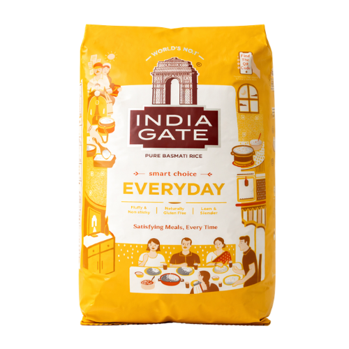 Free India Gate Everyday Basmati Rice (1kg)