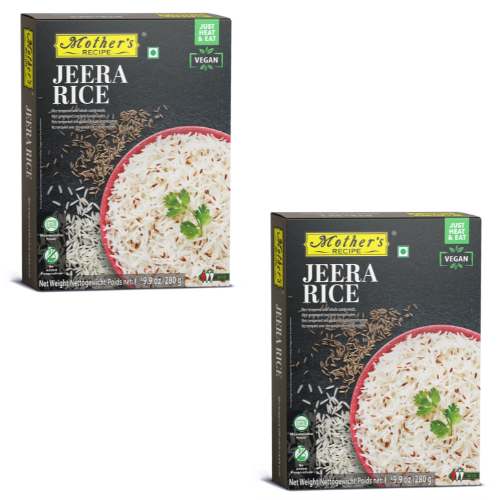 Mother's Recipe Ready to Eat Jeera Rice (Bundle of 2 x 280g)