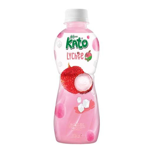 Kato Lychee Juice with Nata De Coco (320ml)
