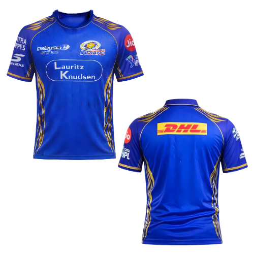 Free IPL 2026 Mumbai Indians Team Fan edition Replica Jersey - L (1pc)