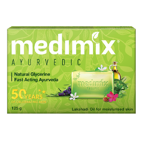 Medimix Ayurvedic Glycerin Soap (125g) - Sale Item [BBD: 31 August 2026]