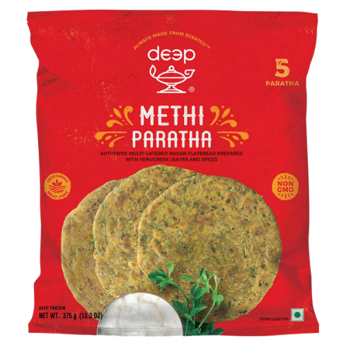 Deep Methi Paratha (375g) - Frozen Item !!