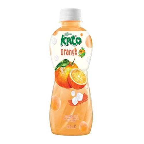 Kato Orange Juice Drink with Nata De Coco (320ml)